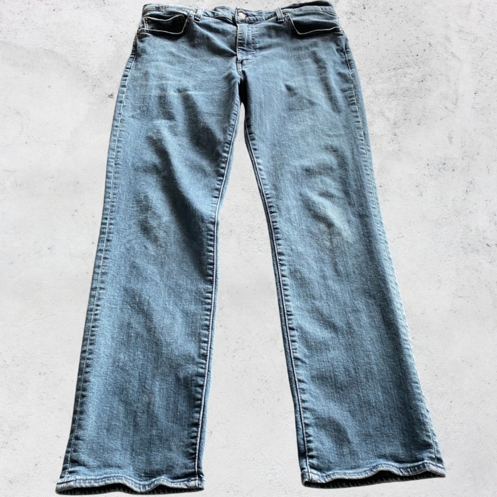 Levis 511 Jeans Mens 38 x 32 (38x31) Blue Slim Modern Big E Premium Stretch
